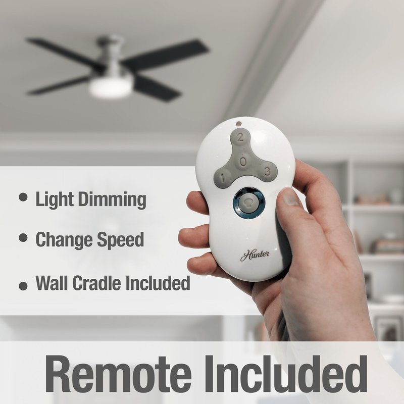 Can Hunter Ceiling Fan Remote Be Used With Led Bulbs?