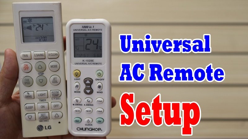 Does Lg Ac Remote Work With Universal Codes?