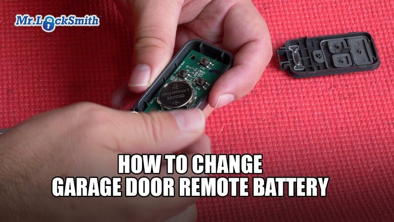 How To Change Batteries In Genie Garage Remote