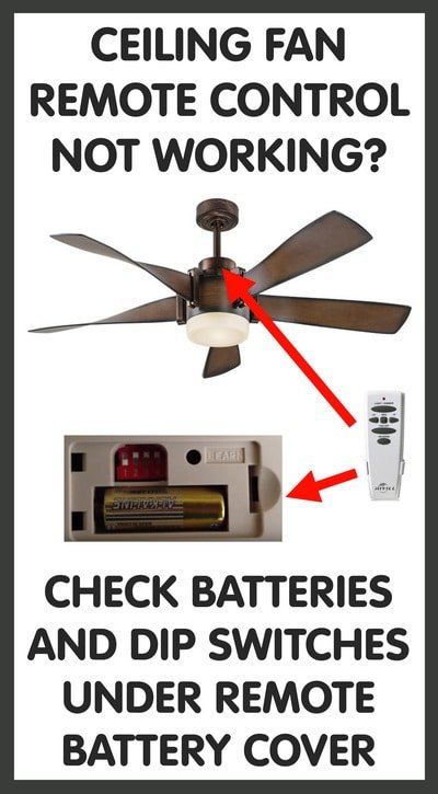How To Change Remote Frequency On Hunter Ceiling Fan Remote