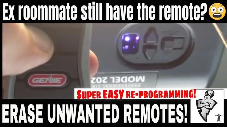 How To Clear All Settings On Genie Garage Remote