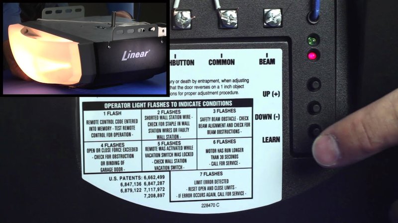 How To Clear All Settings On Linear Garage Remote