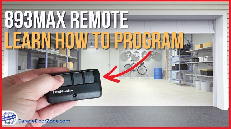 How To Clone Liftmaster Garage Remote To Another Remote