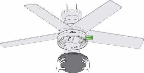 How To Enable Reverse Mode With Hunter Ceiling Fan Remote