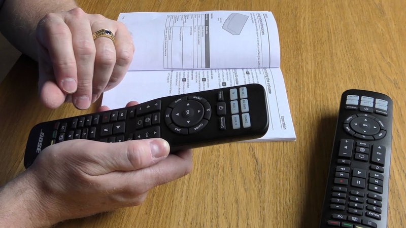 How To Enter Setup Mode On Bose Soundbar Remotes Remote