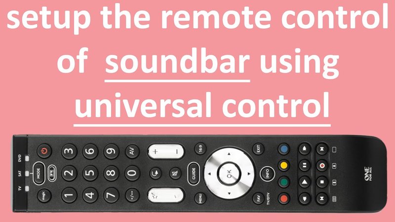 How To Enter Setup Mode On Sony Soundbar Remotes Remote