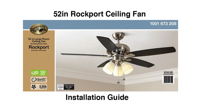 How To Mount Or Store Your Hampton Bay Ceiling Fan Remote