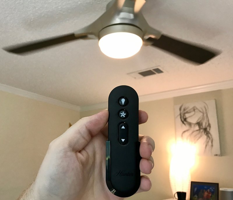 How To Mount Or Store Your Hunter Ceiling Fan Remote