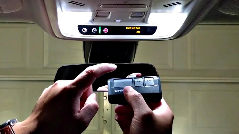 How To Pair Linear Garage Remote With Car Visor Button