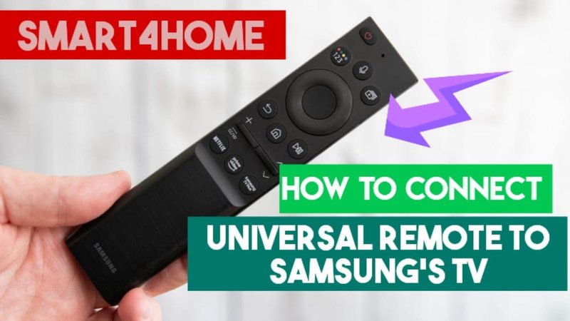 How To Program A Samsung Tv Remotes Remote To Your Tv