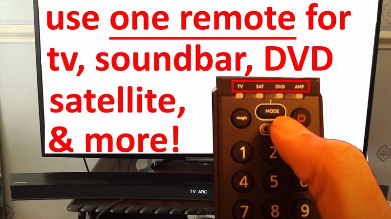 How To Program A Yamaha Soundbar Remotes Remote To Your Tv