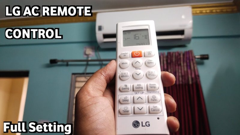How To Program Lg Ac Remote Without The Manual