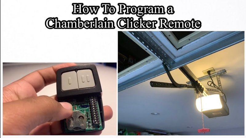 How To Program Liftmaster Garage Door Remote Without The Manual
