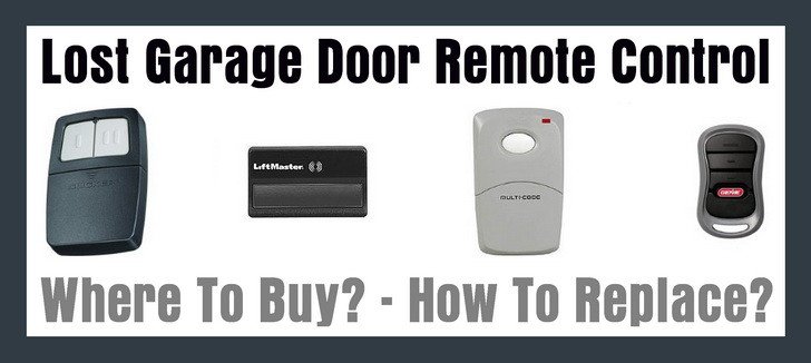 How To Remove A Lost Or Stolen Overhead Door Garage Remote