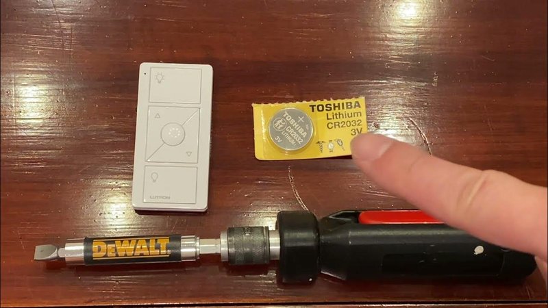 How To Replace The Battery In Lutron Ceiling Fan Remote