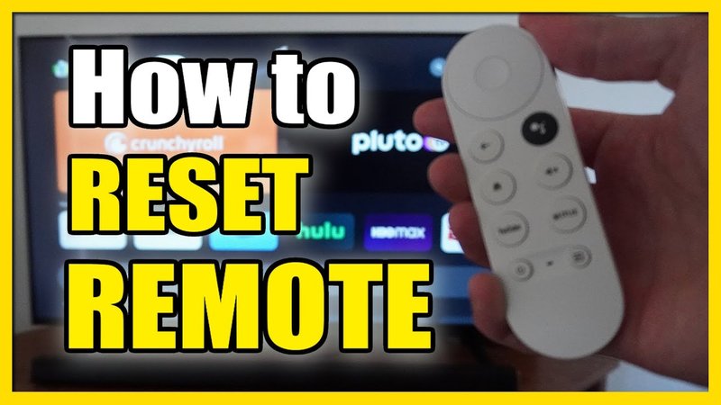 How To Reset A Chromecast Streaming Device Remotes Remote Control
