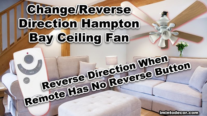 How To Reset Hampton Bay Ceiling Fan Remote Without Manual