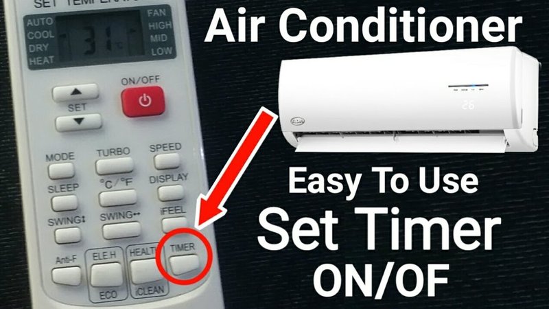 How To Set Timer On Ge Ac Remote