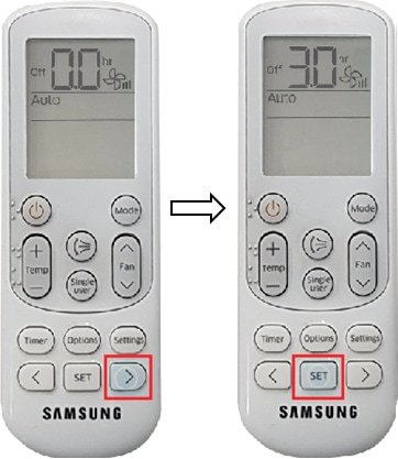 How To Set Timer On Samsung Ac Remote