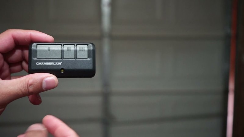 How To Sync Chamberlain Garage Remote With Wall Control