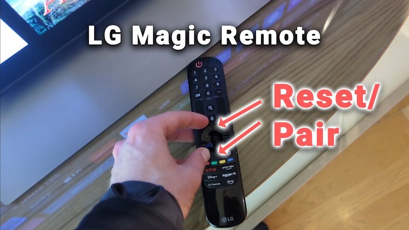 How To Unpair Lg Projector Remotes Remote From A Device