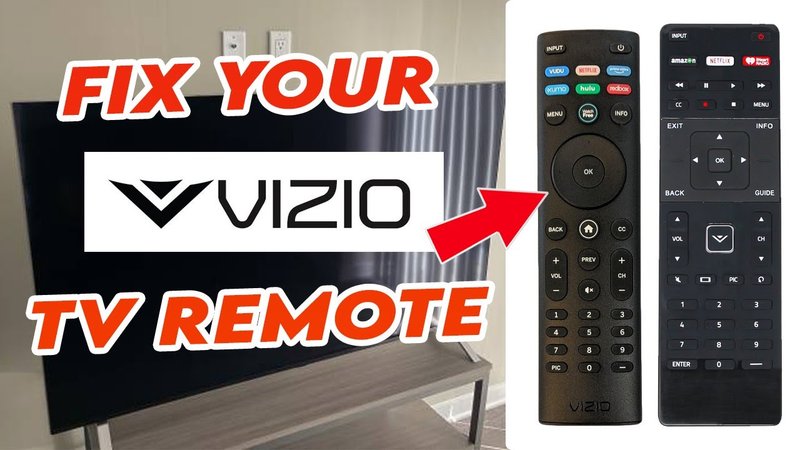 How To Unpair Vizio Tv Remotes Remote From A Device