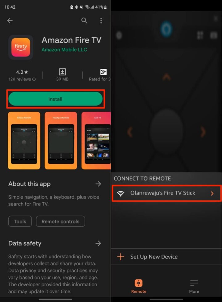 How To Use Amazon Fire Streaming Device Remotes Remote Without A Code