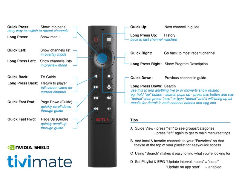 Programming Nvidia Shield Streaming Device Remotes Remote For Older Tvs