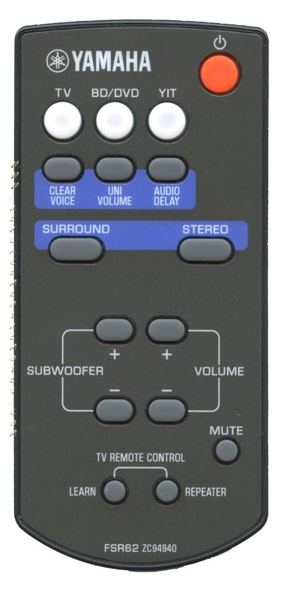 Programming Yamaha Soundbar Remotes Remote For Older Tvs