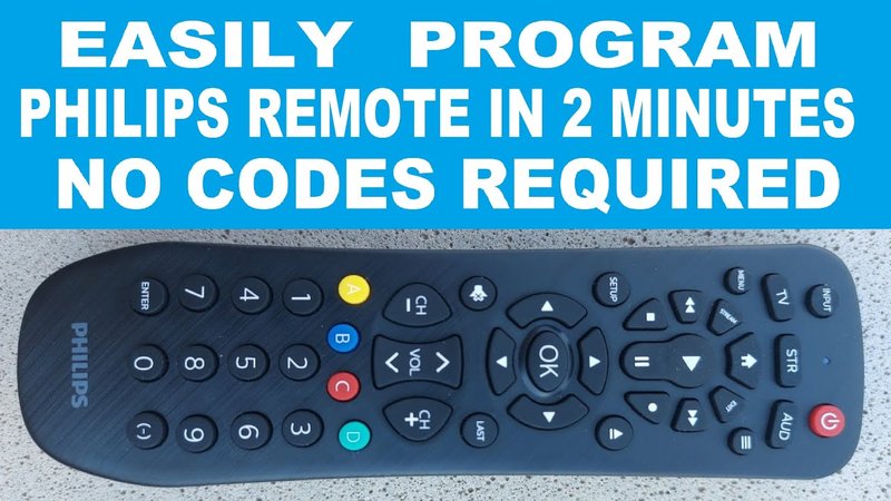 Step-By-Step Philips Universal Remotes Remote Setup Guide