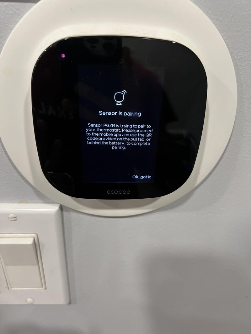 Troubleshooting Pairing Errors With Ecobee Smart Remote