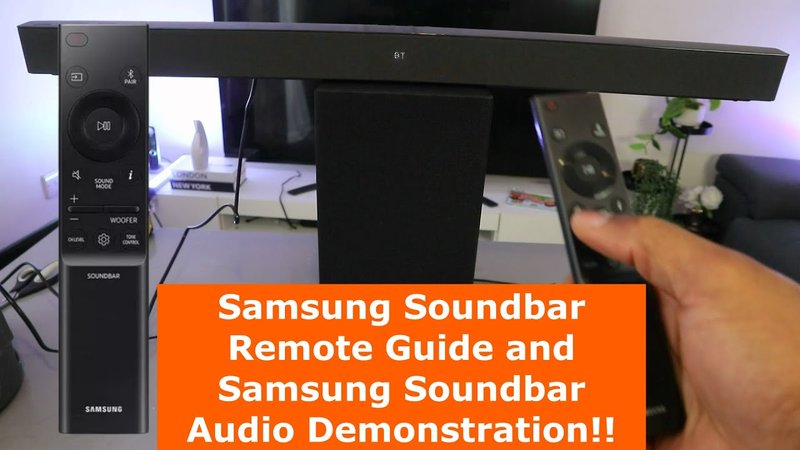 Using Samsung Soundbar Remotes Remote With A Projector: Complete Guide
