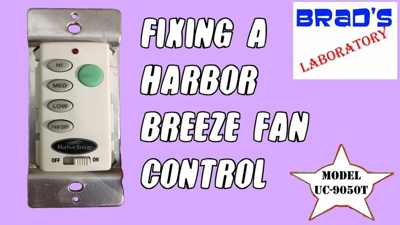 What Do The Buttons On Harbor Breeze Ceiling Fan Remote Control?