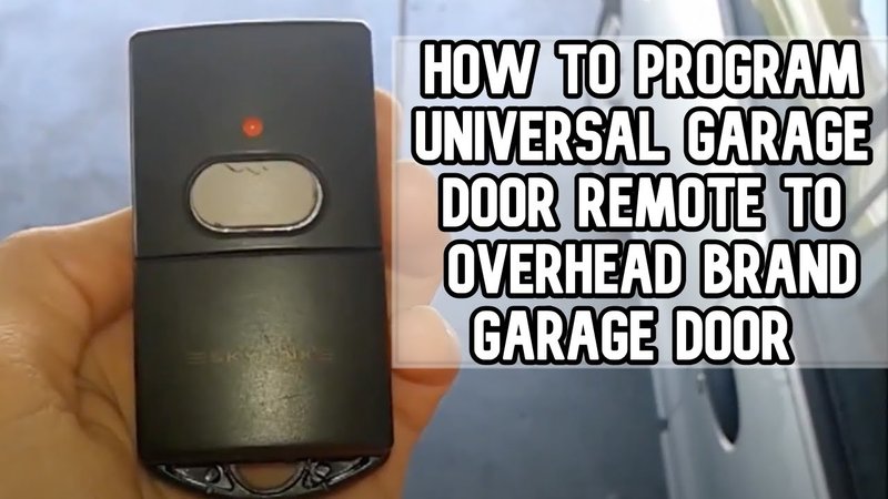 What Do The Lights Mean On Overhead Door Garage Remote?