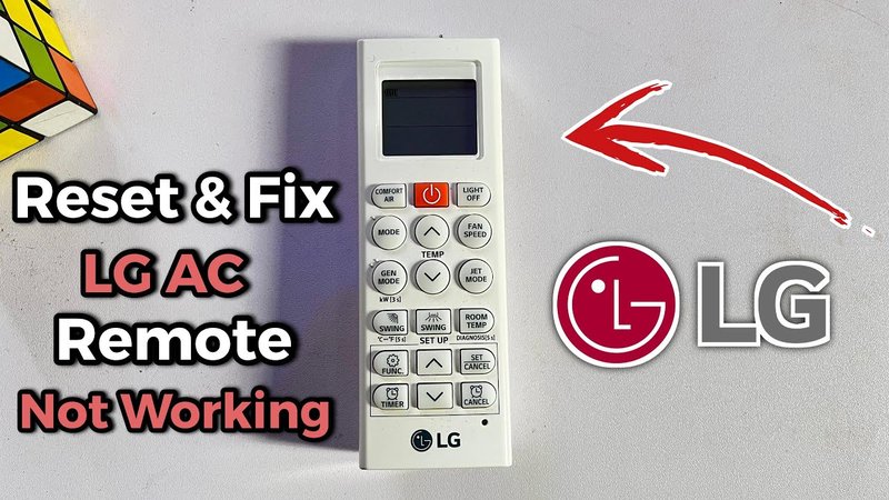 What To Do If Lg Ac Remote Stops Working
